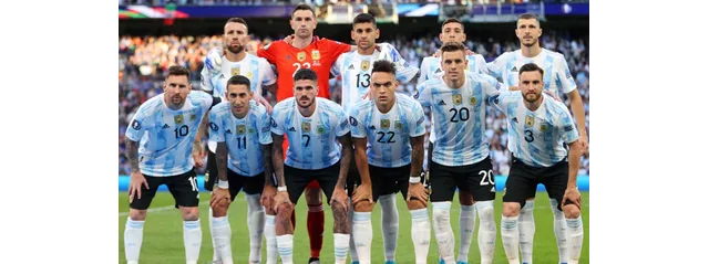 team photo for Argentina