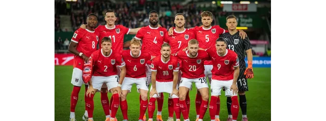 team photo for Austria