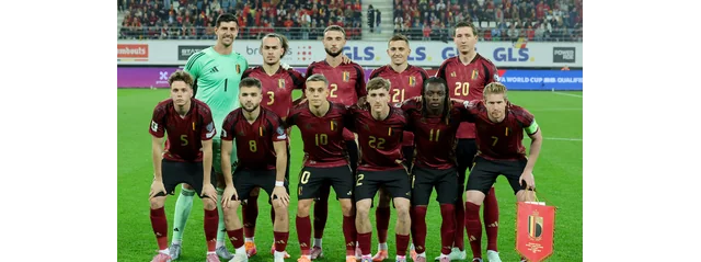 team photo for Belgium