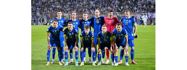 team photo for Bosnia and Herzegovina