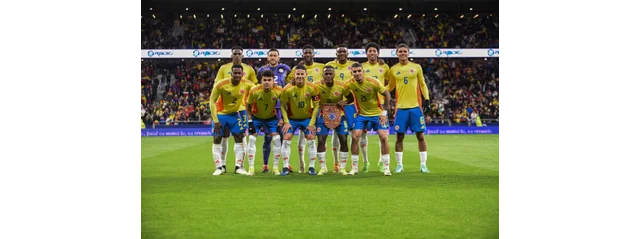team photo for Colombia