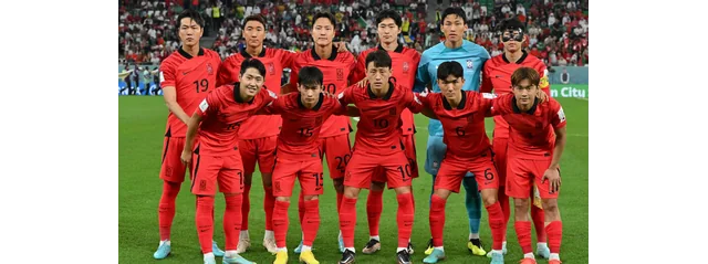 team photo for South Korea