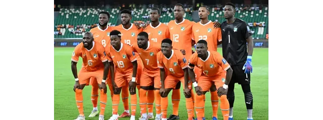 team photo for Ivory Coast