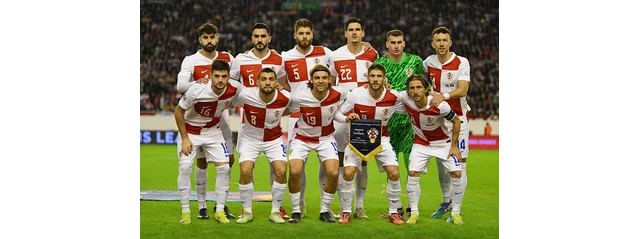 team photo for Croatia