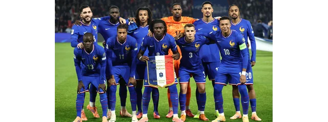 team photo for France