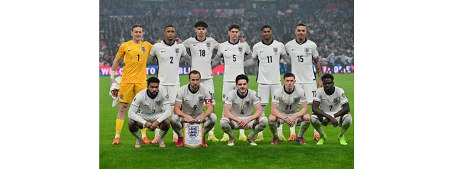 team photo for England