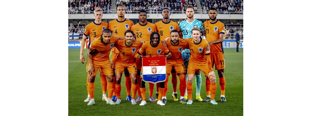 team photo for Netherlands