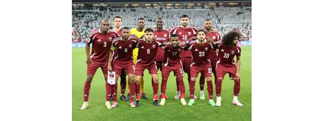 team photo for Qatar
