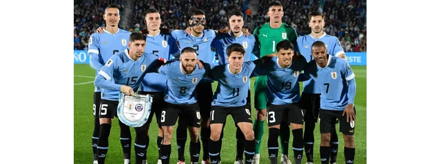 team photo for Uruguay