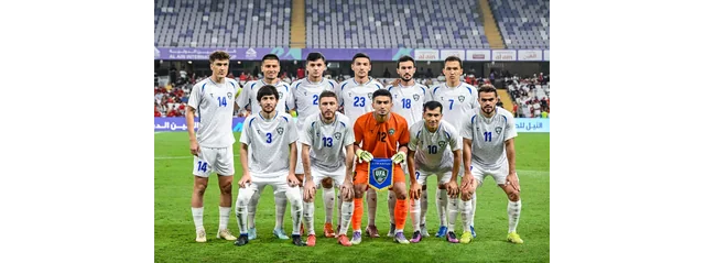 team photo for Uzbekistan